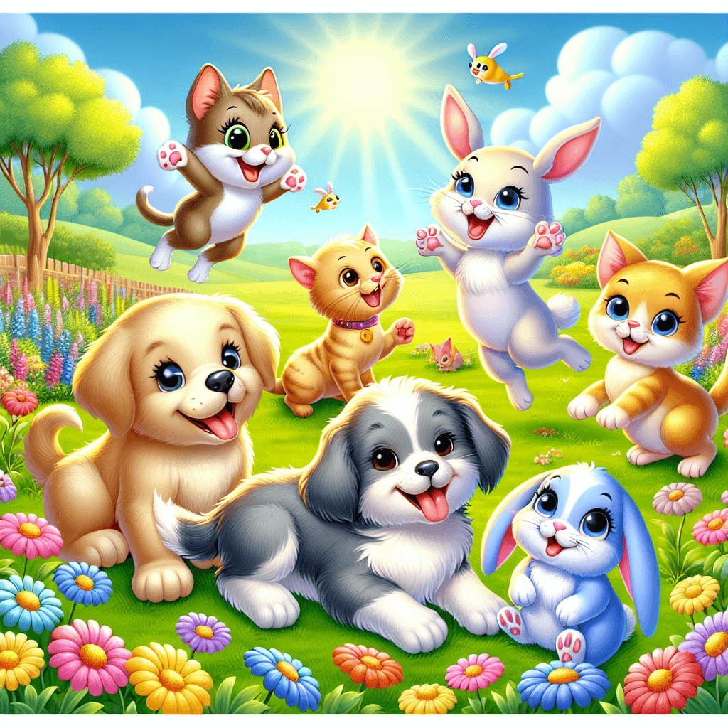 Pet Paradise Adventure Numbered Painting Kits