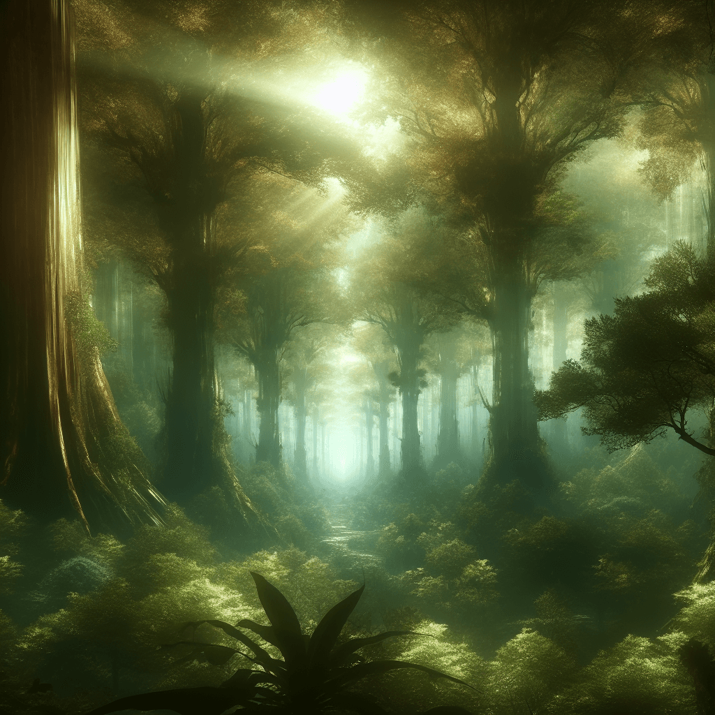 Ancient Forest Echoes DIY Paint By Numbers