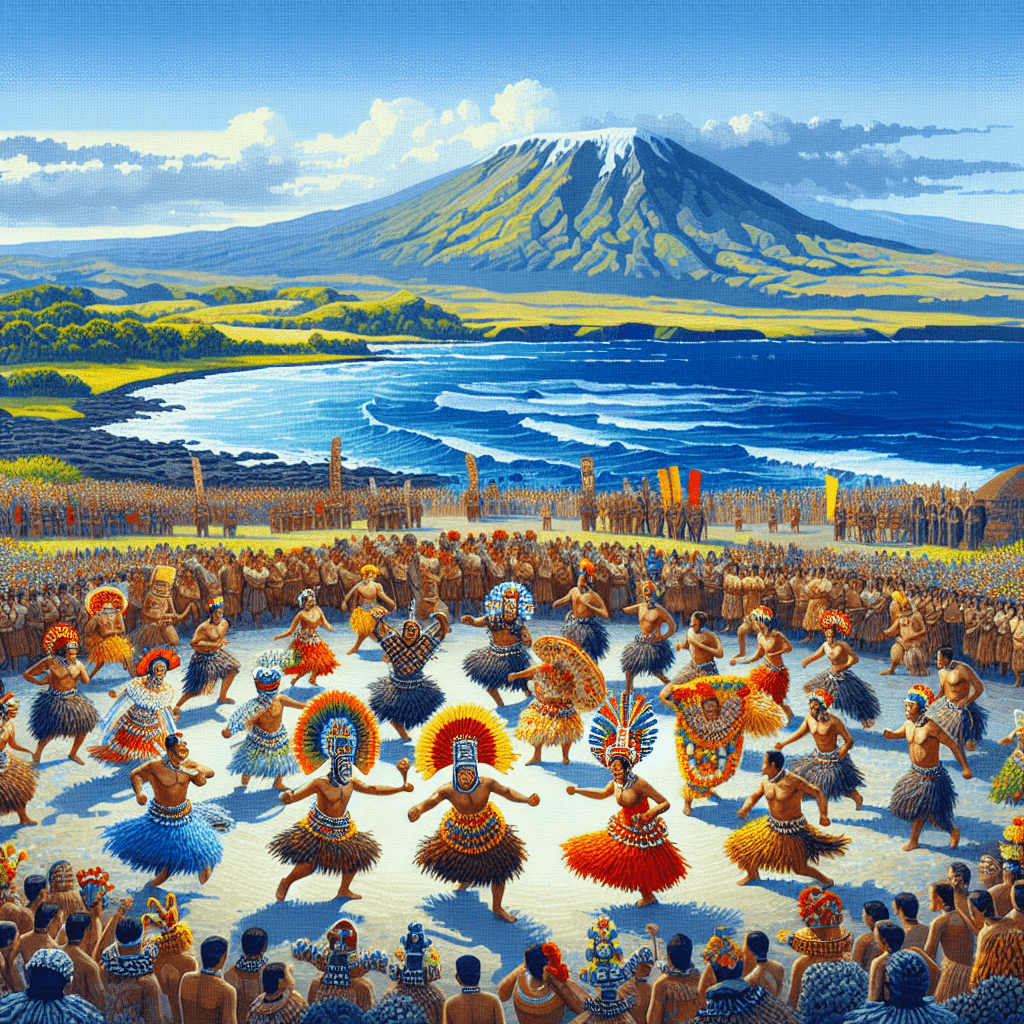Rapa Nui Tapati Festival - Easter Island Paint By Numbers Kits