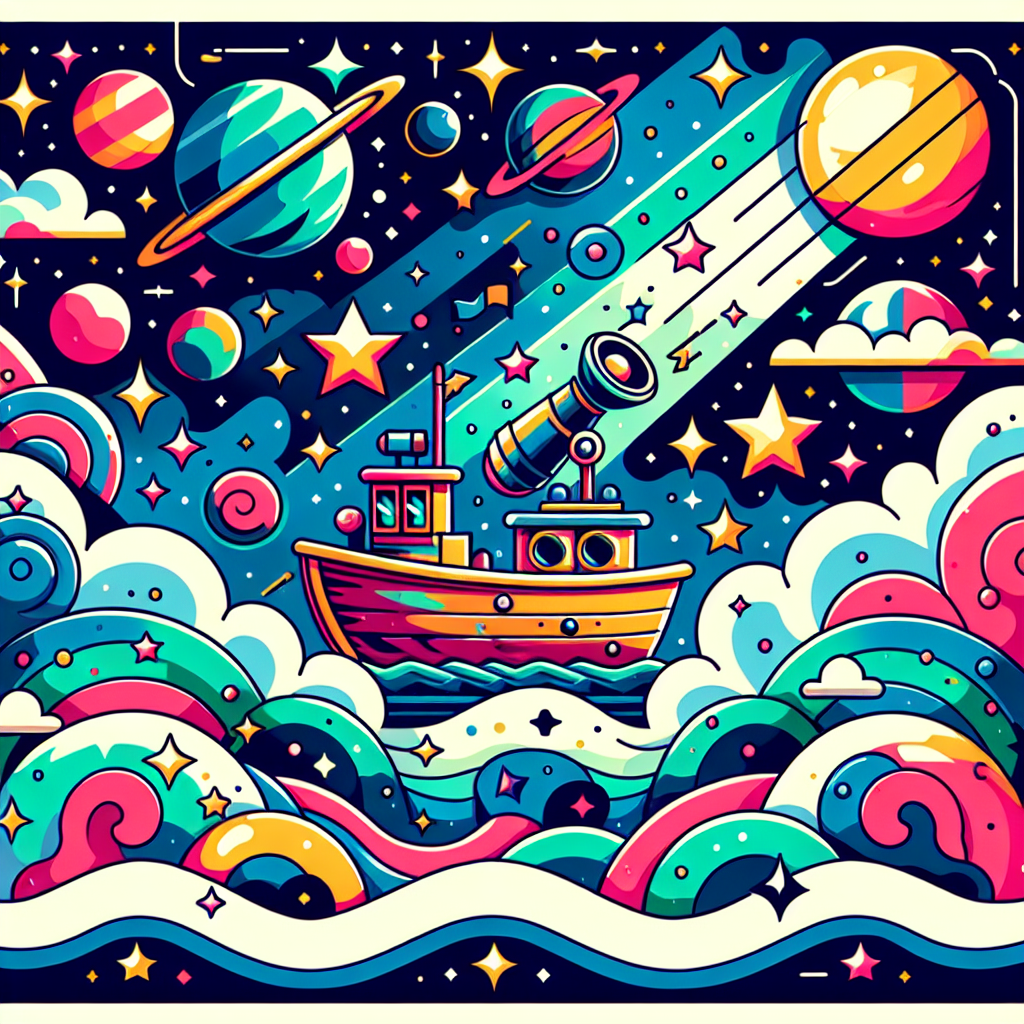 Celestial Sailing Journey Paint By Numbers