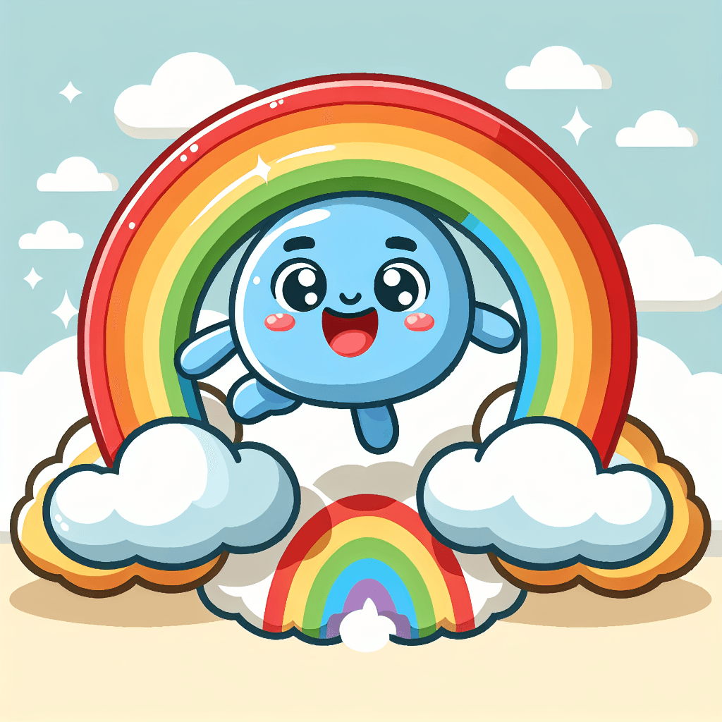 Bouncy Rainbow Friend Paint By Numbers Kits