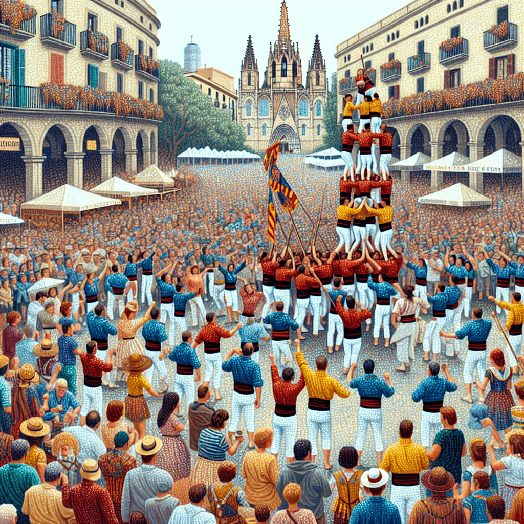 La Merce - Barcelona, Spain Paint By Numbers Kits