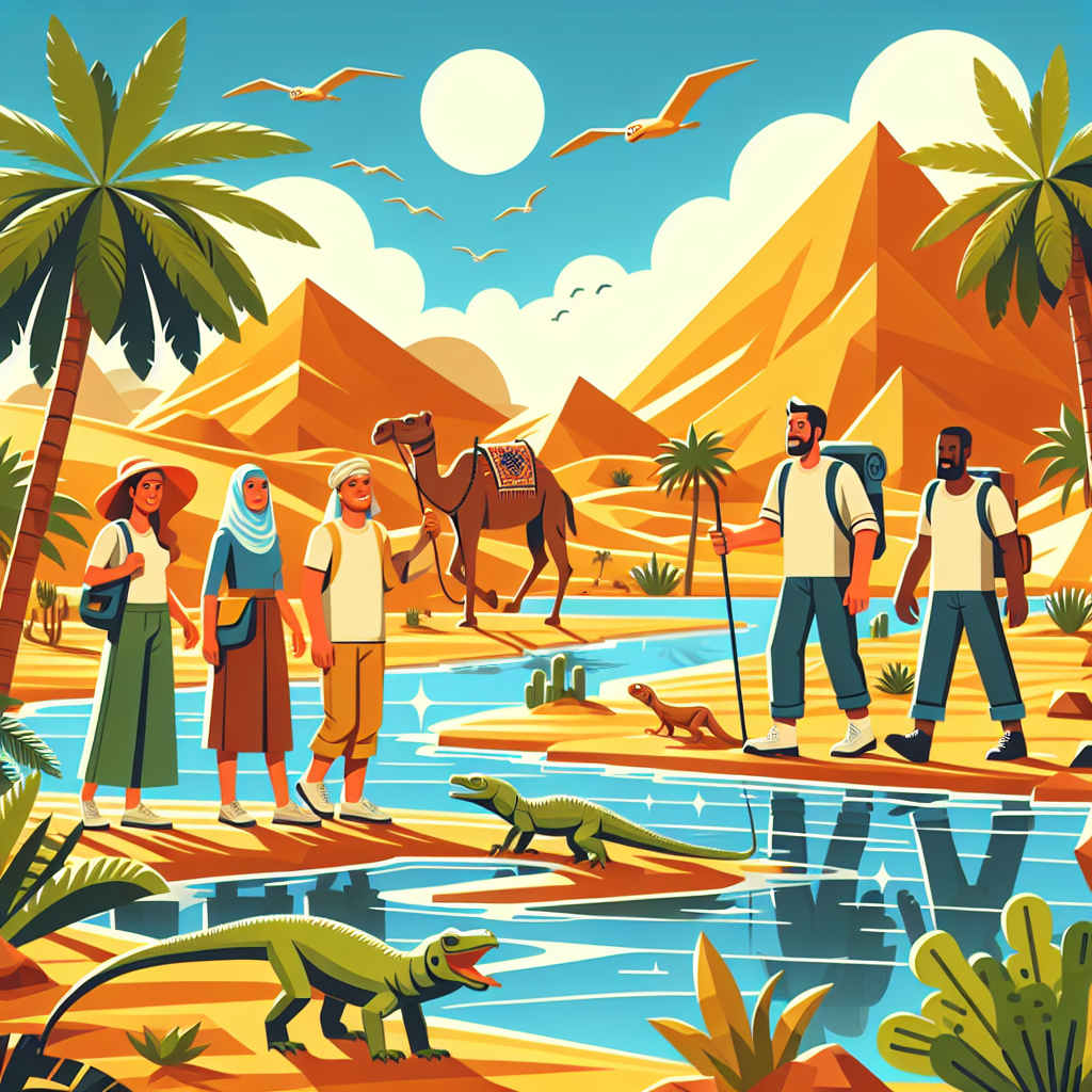Desert Oasis Safari Paint By Numbers