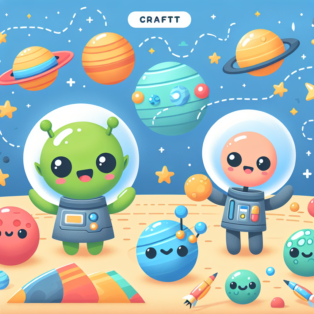 Alien's Galactic Adventure Paint By Numbers