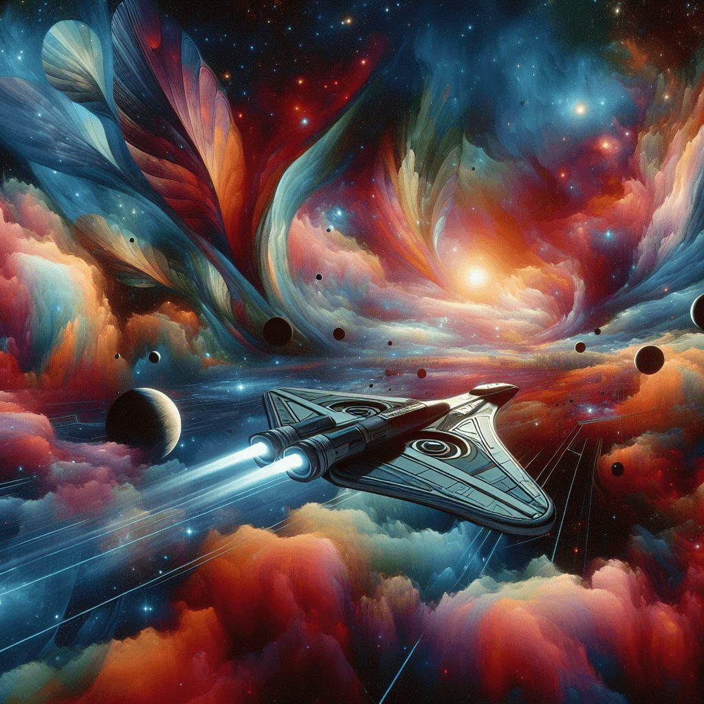 Galactic Voyager’s Dream Paint By Numbers Art