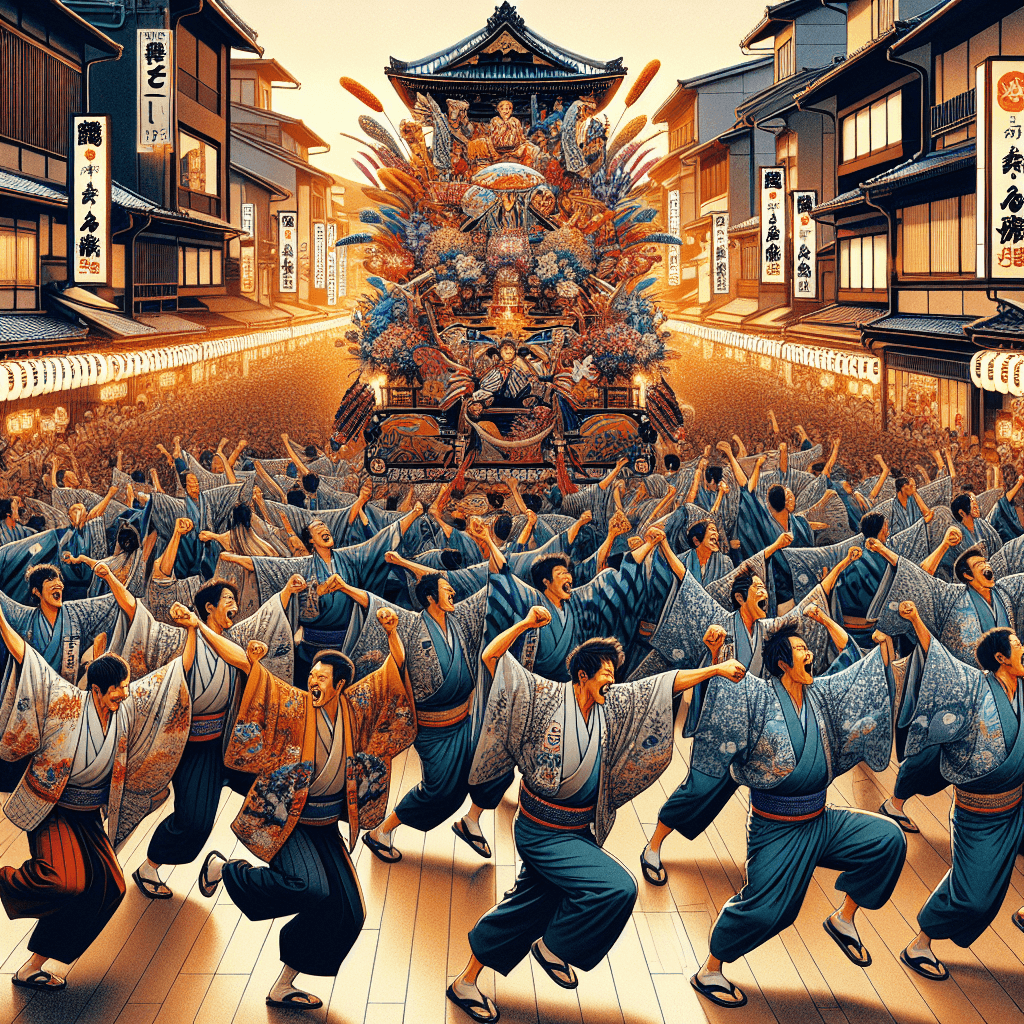 Nagasaki Kunchi - Japan Paint By Numbers
