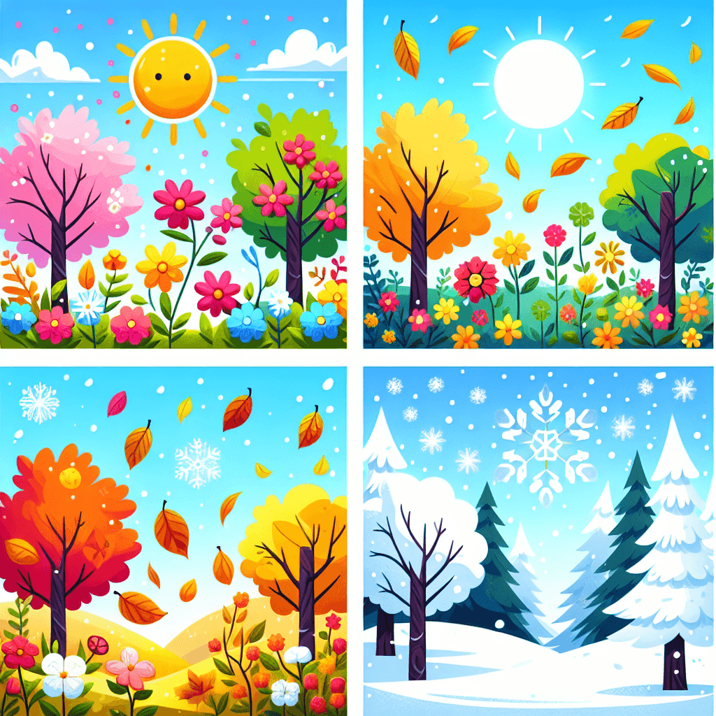 Magical Seasons Celebration Paint By Numbers Kits