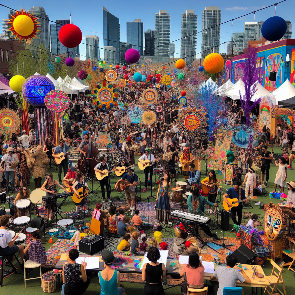 Festival Of Music And Art - Canada DIY Paint By Numbers