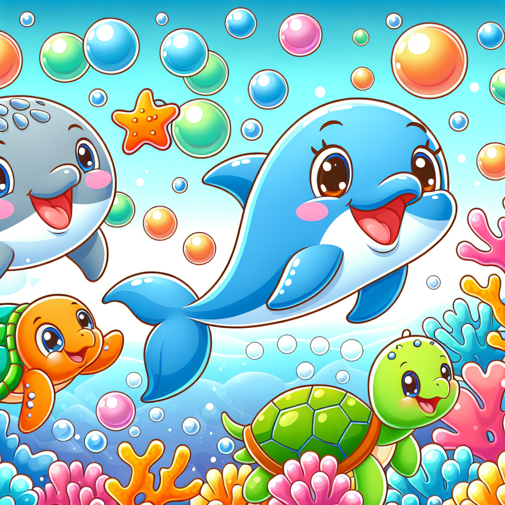 Silly Ocean Friends Paint By Numbers Kits