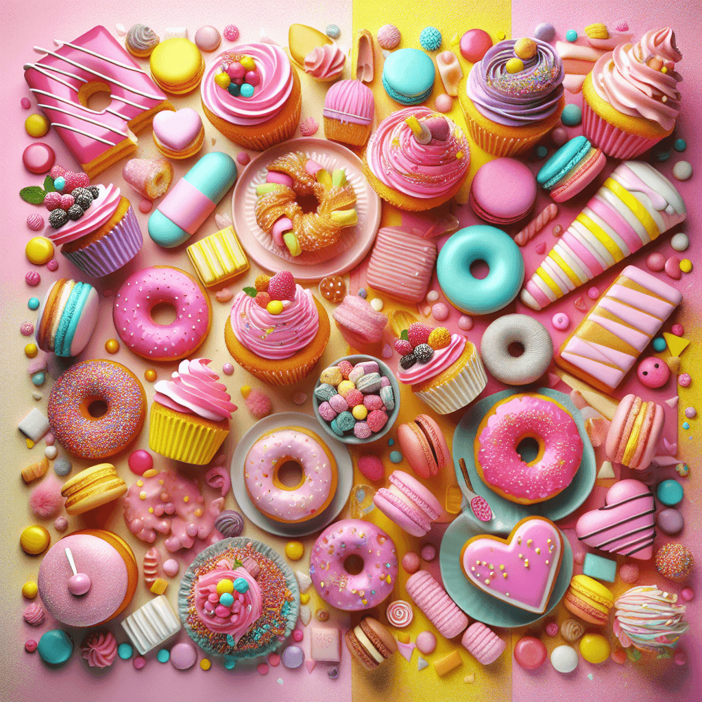 Sweet Treats Delight Number Painting