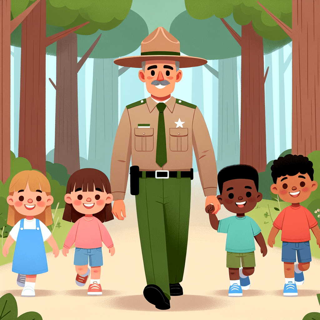Forest Ranger's Trail Painting By Numbers Kit