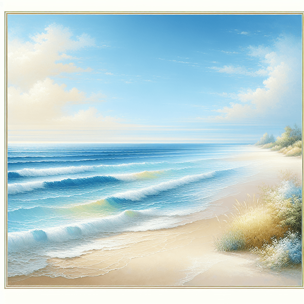 Coastal Serenity Escape Paint By Color