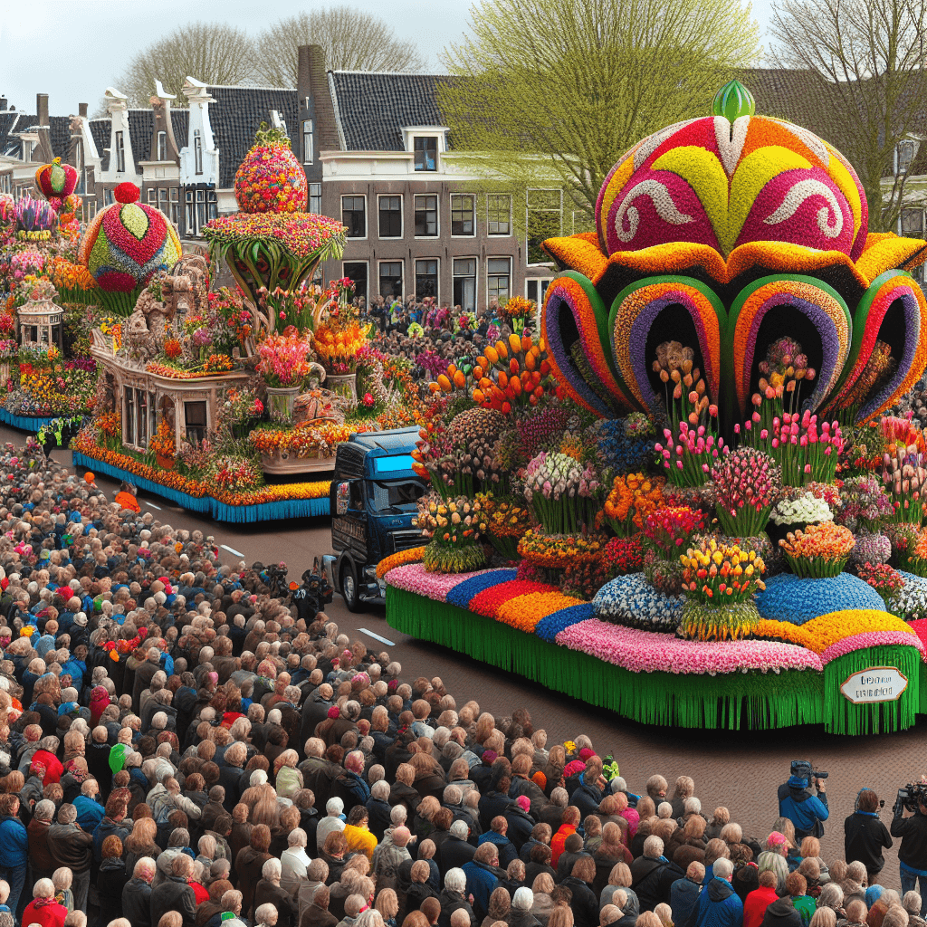 Bloemencorso Bollenstreek - Netherlands Painting Number Kit