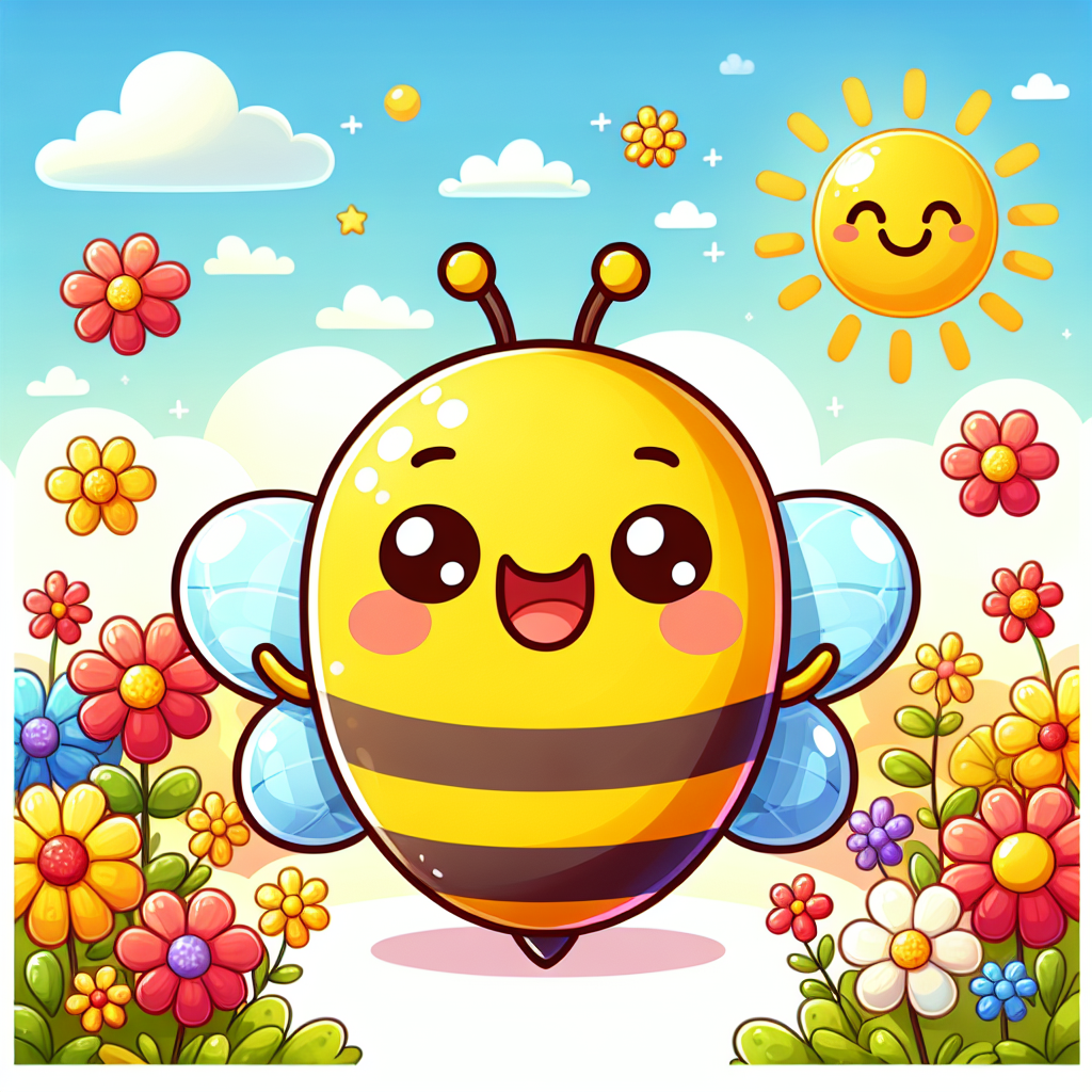 Buzzy Honeybee DIY Paint By Numbers