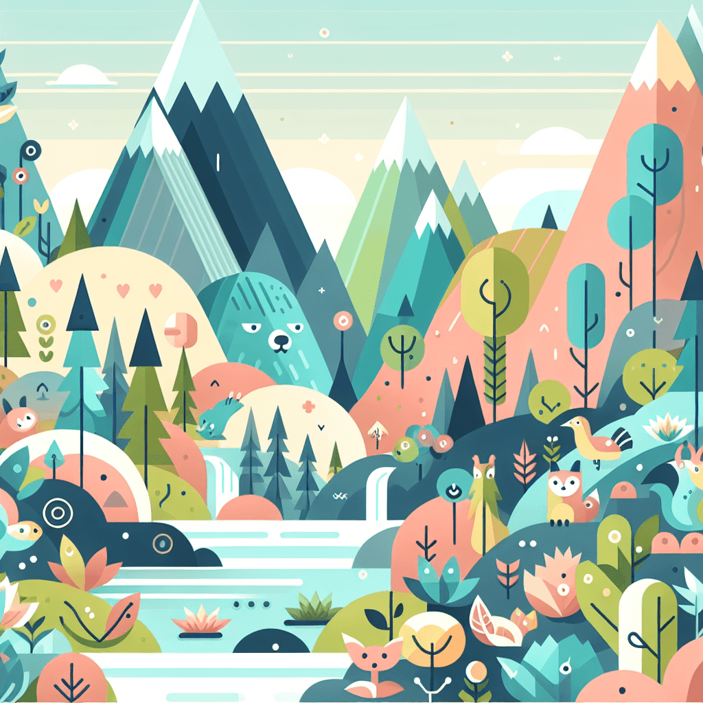 Mystical Mountain Tales Paint By Number
