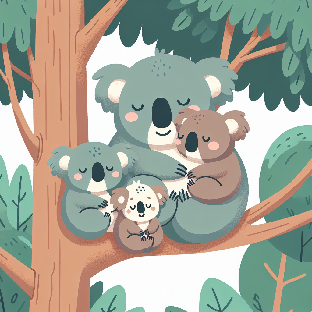 Cuddly Koala And Friends Paint By Numbers Kits