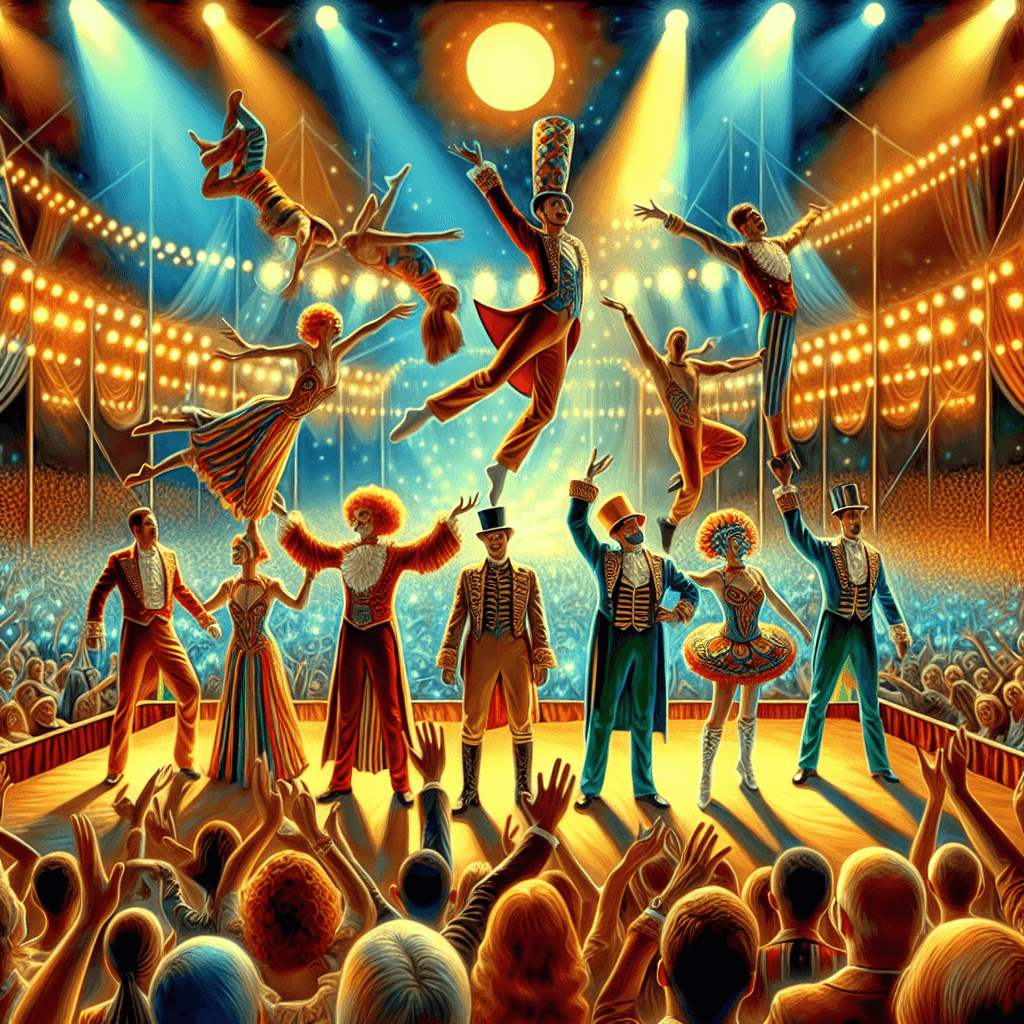 International Festival Of Circus Arts - Italy Paint By Color