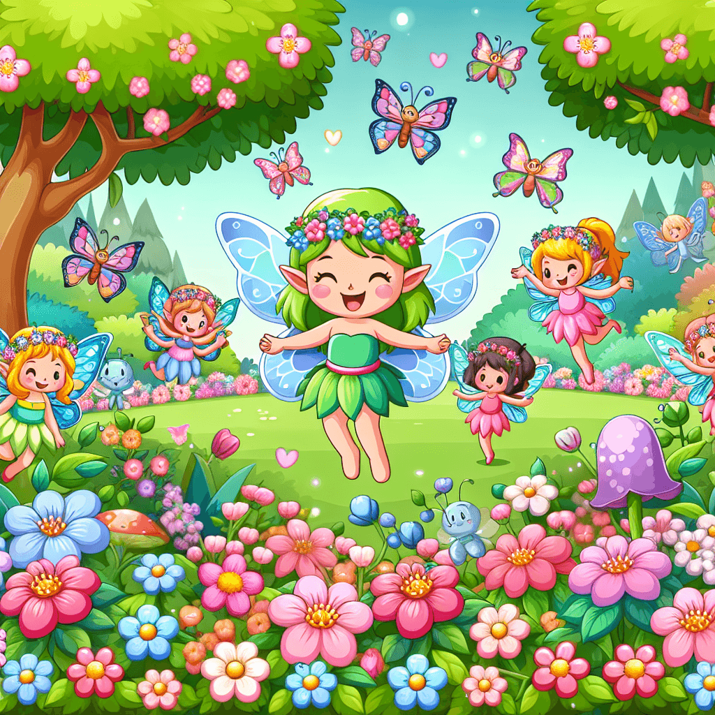 Creative Fairy Garden Paint By Numbers Art