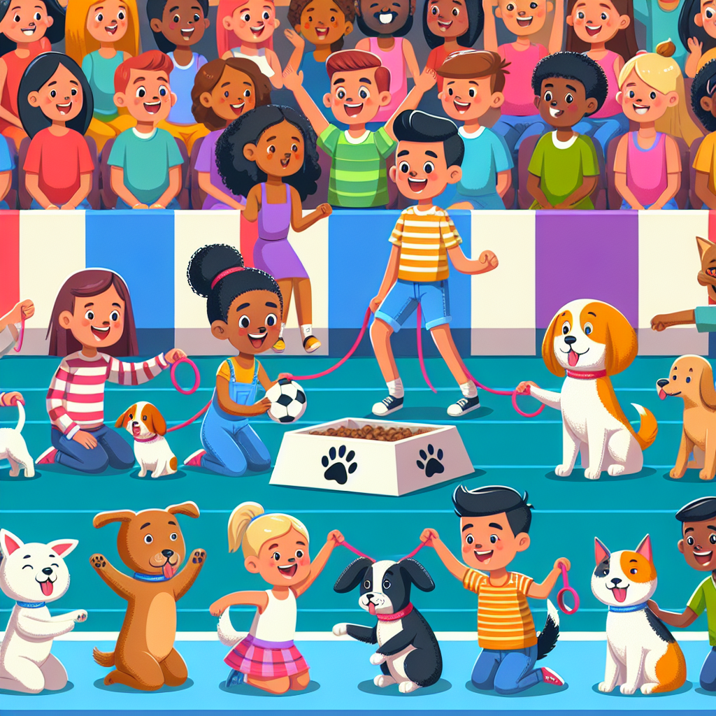 Lively Pet Show Paint By Color