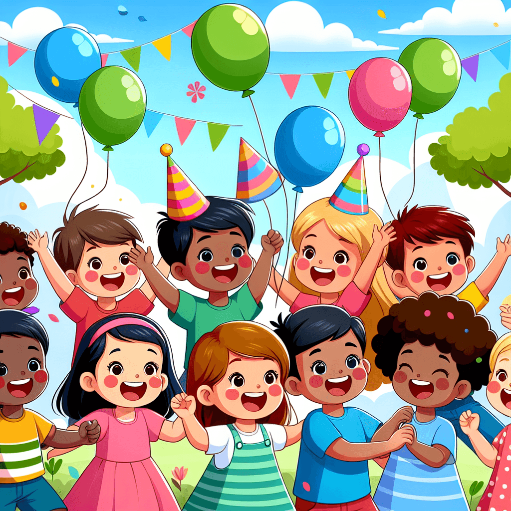 Festive Balloon Adventure Painting By Numbers Kit