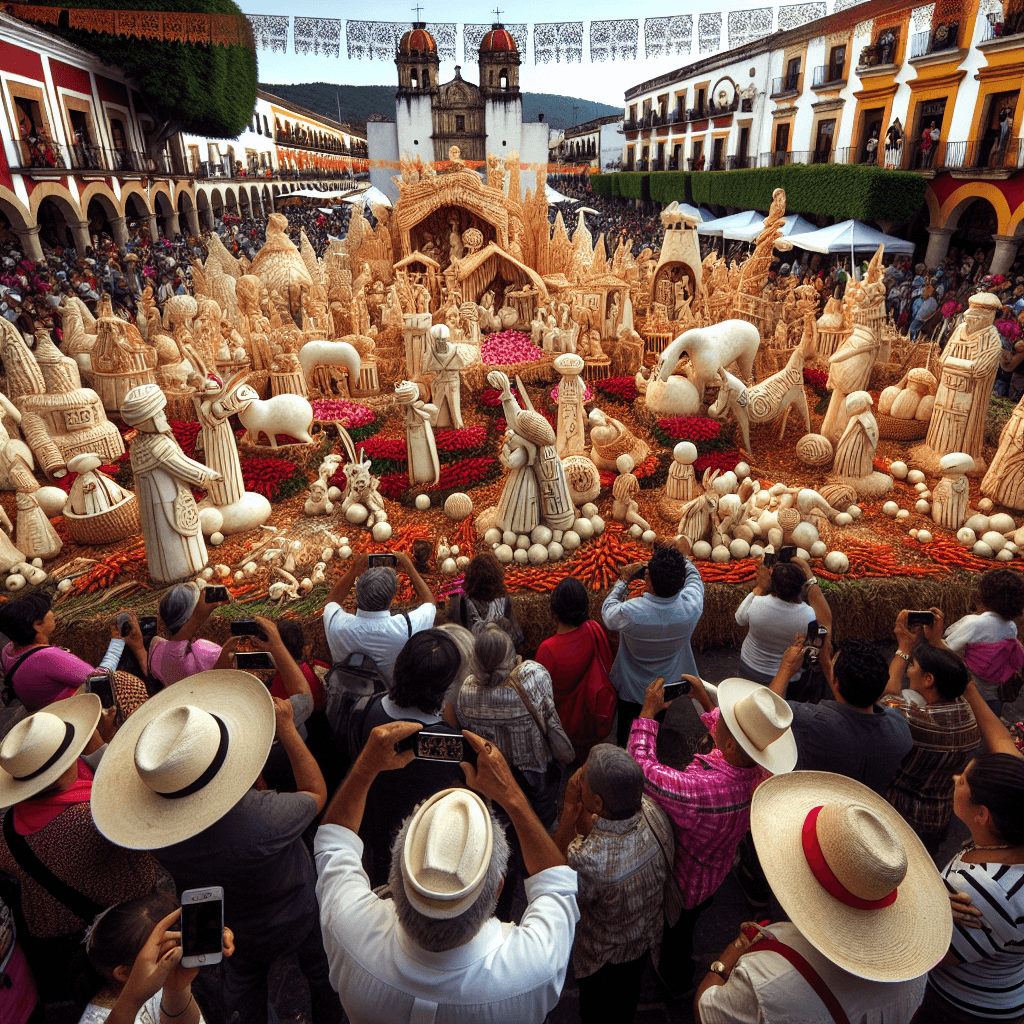 Noche De Los Rabanos - Oaxaca Painting Number Kit