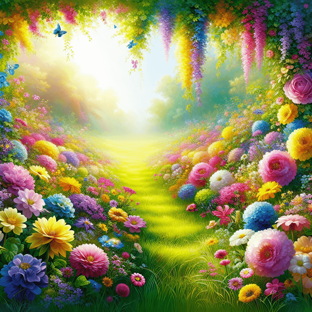 Vibrant Summer Meadows Paint By Color