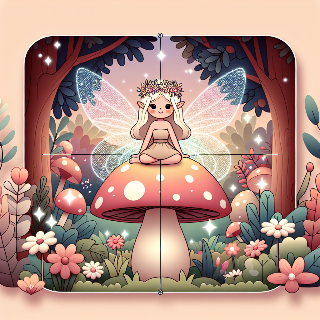Magical Forest Fairy Tale Paint By Numbers