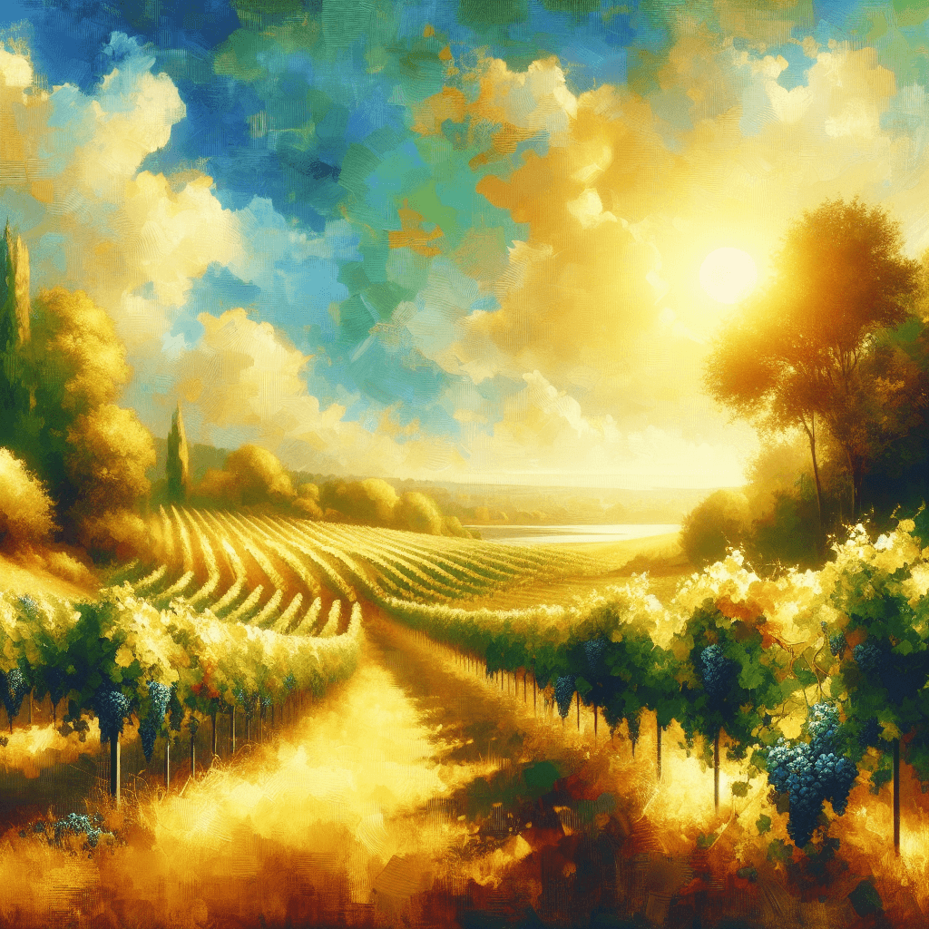 Sun-Kissed Vineyard Glow Paint By Numbers Kits