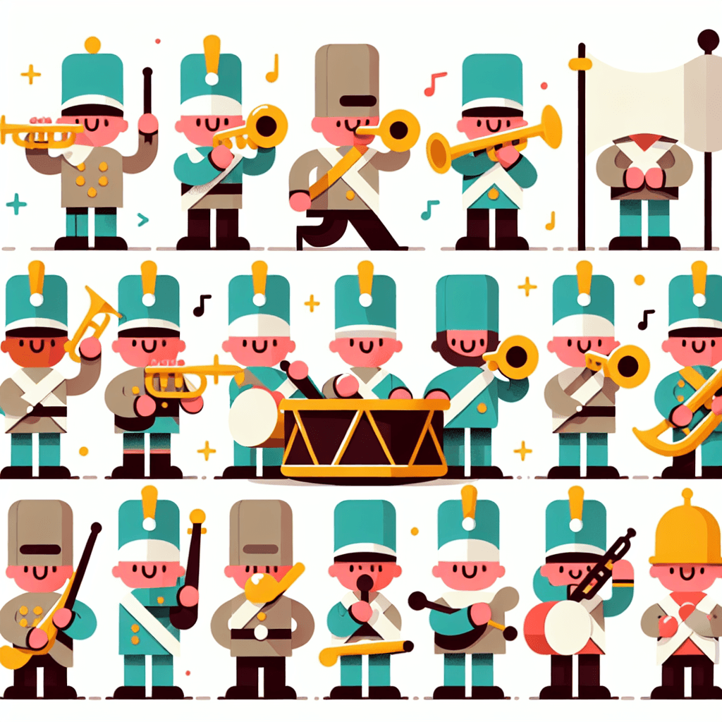 Toy Soldier March Painting By Numbers Kit