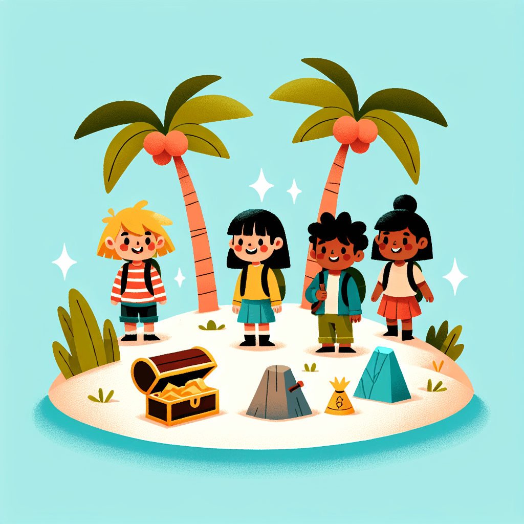 Island Exploration Quest Paint By Color