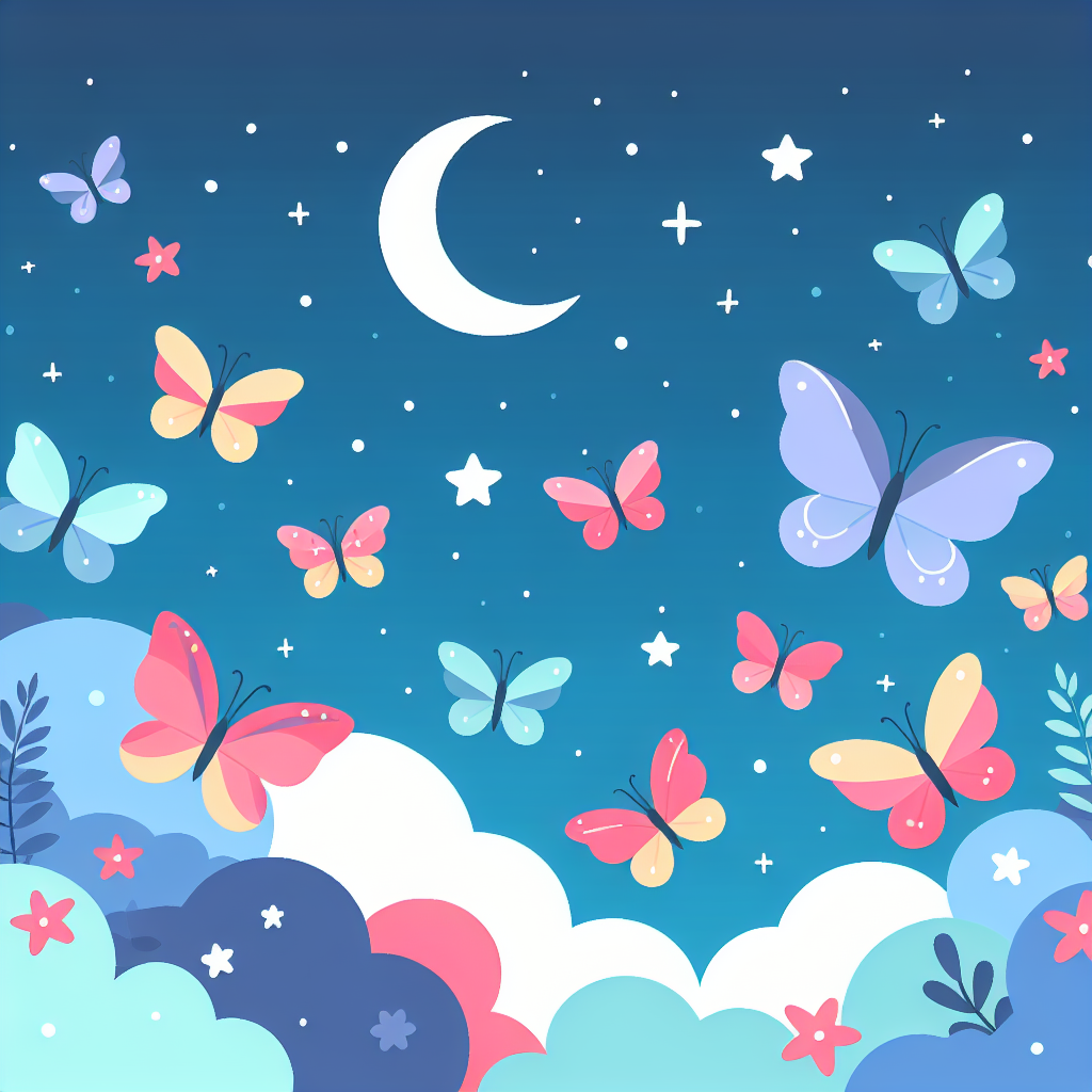 Butterfly Dreams Paint By Numbers