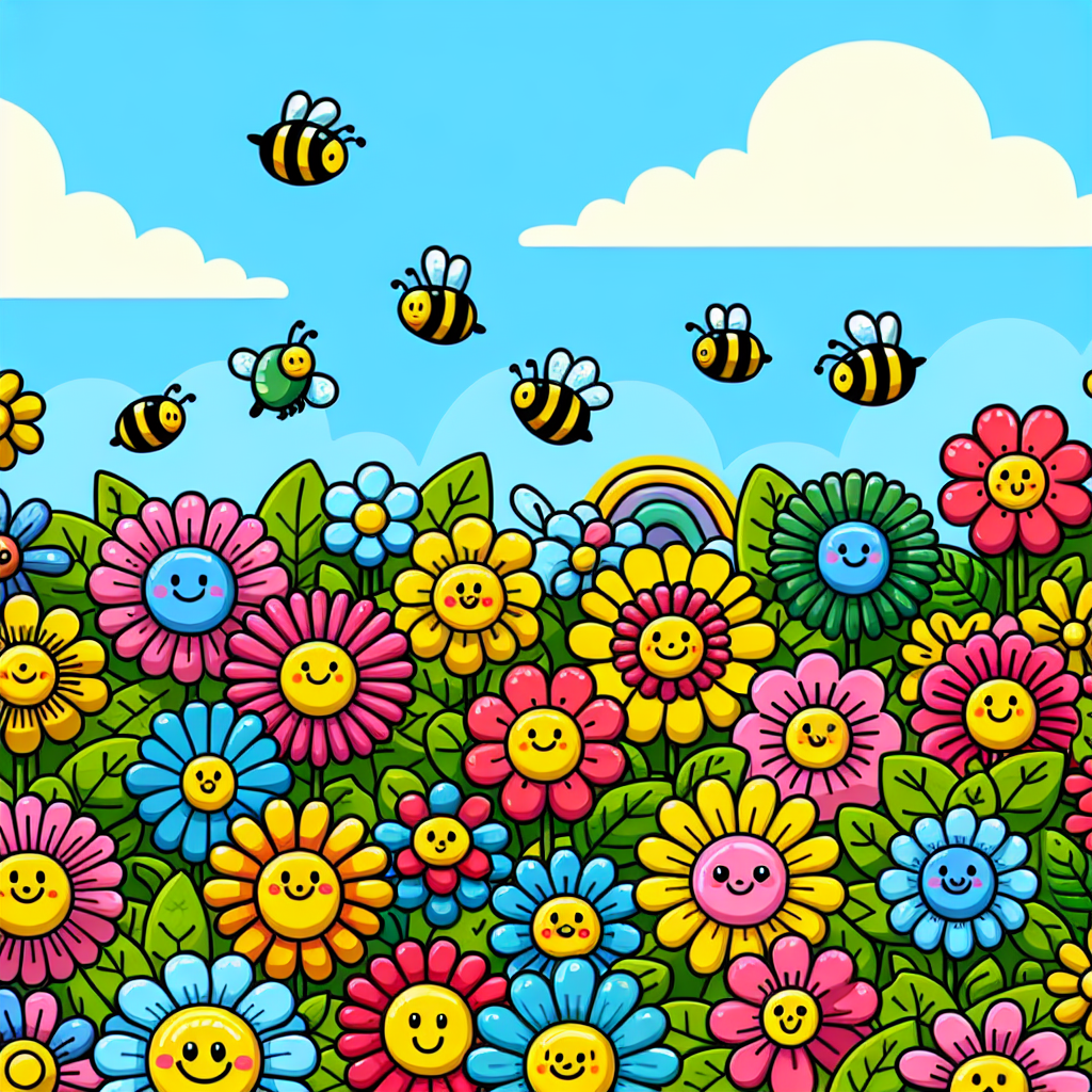 Fun Garden Painting Number Kit