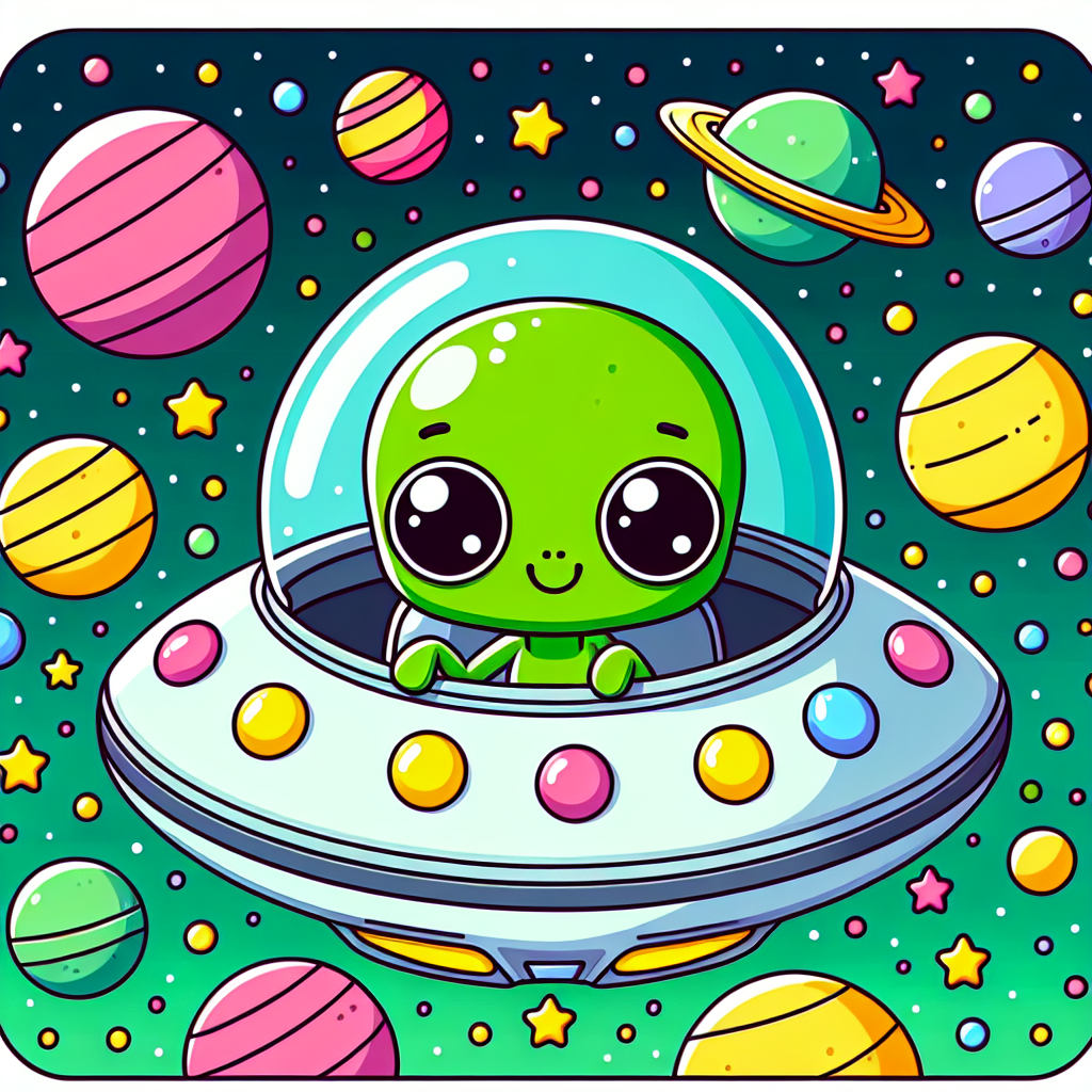 Galactic Adventure With Astro Pals Painting Number Kit