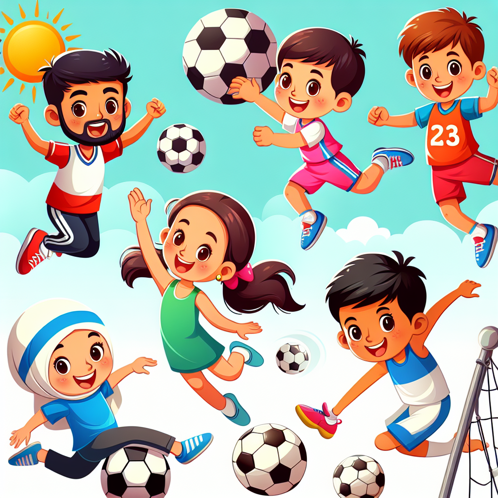 Sports Champions Unite Paint By Number