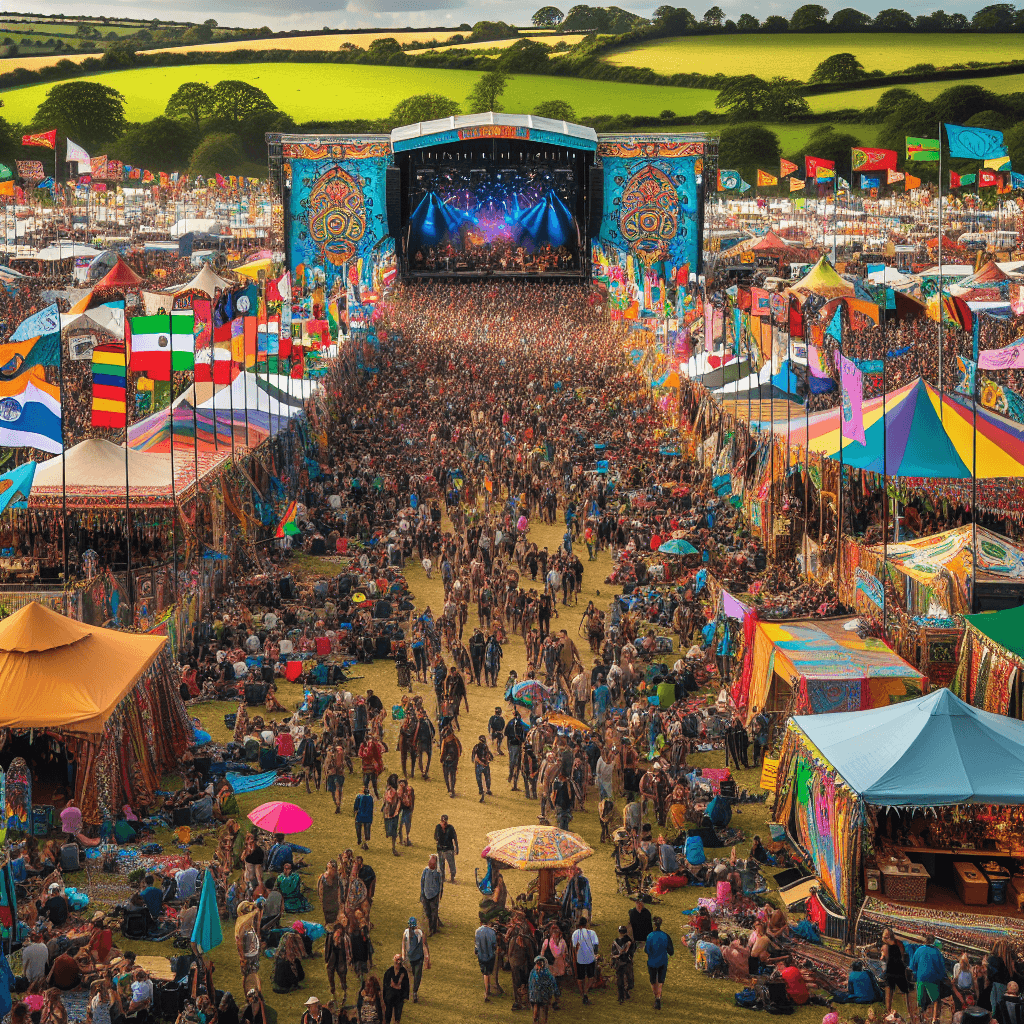 WOMAD - Wiltshire, UK DIY Paint By Numbers