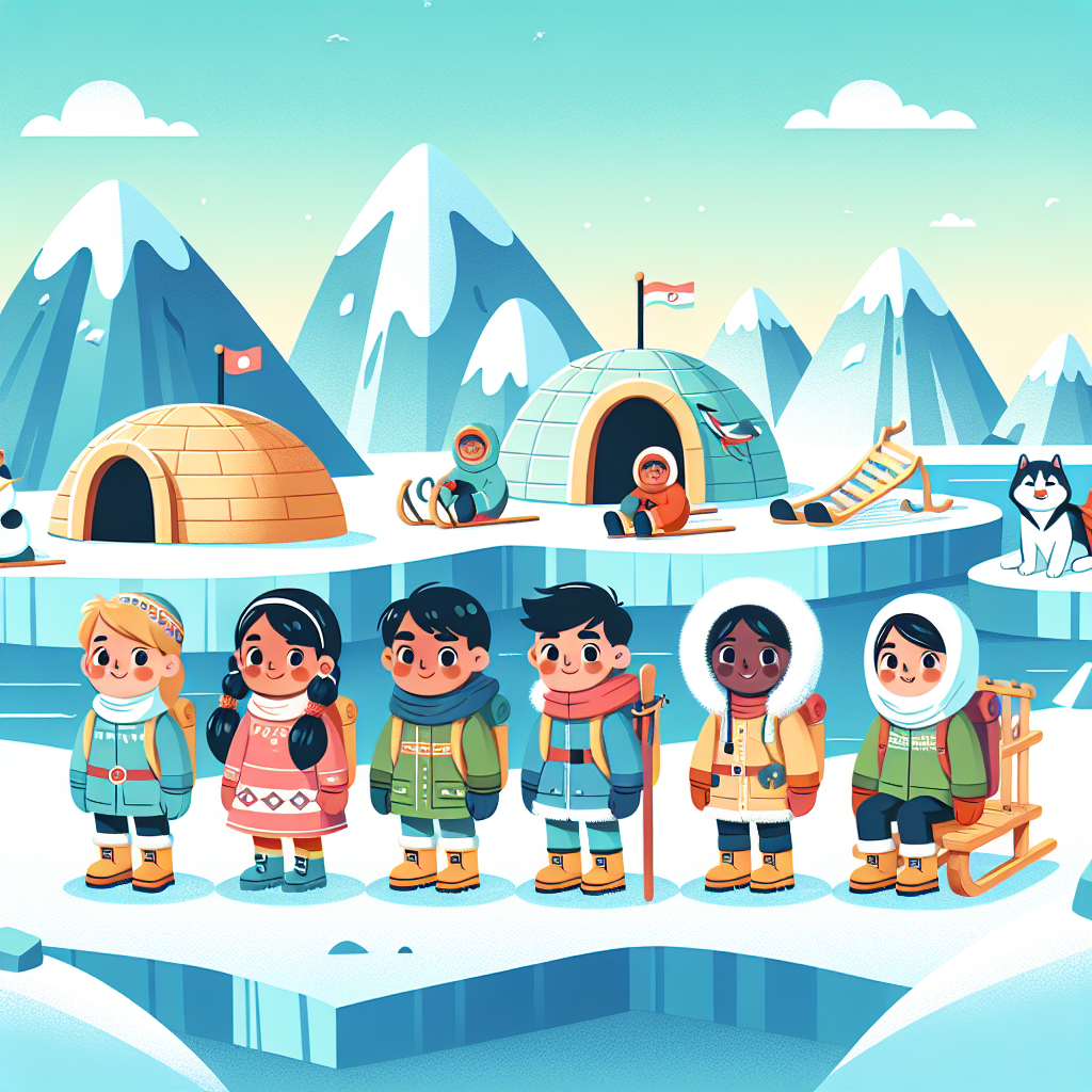 Arctic Explorer's Outpost Painting Number Kit
