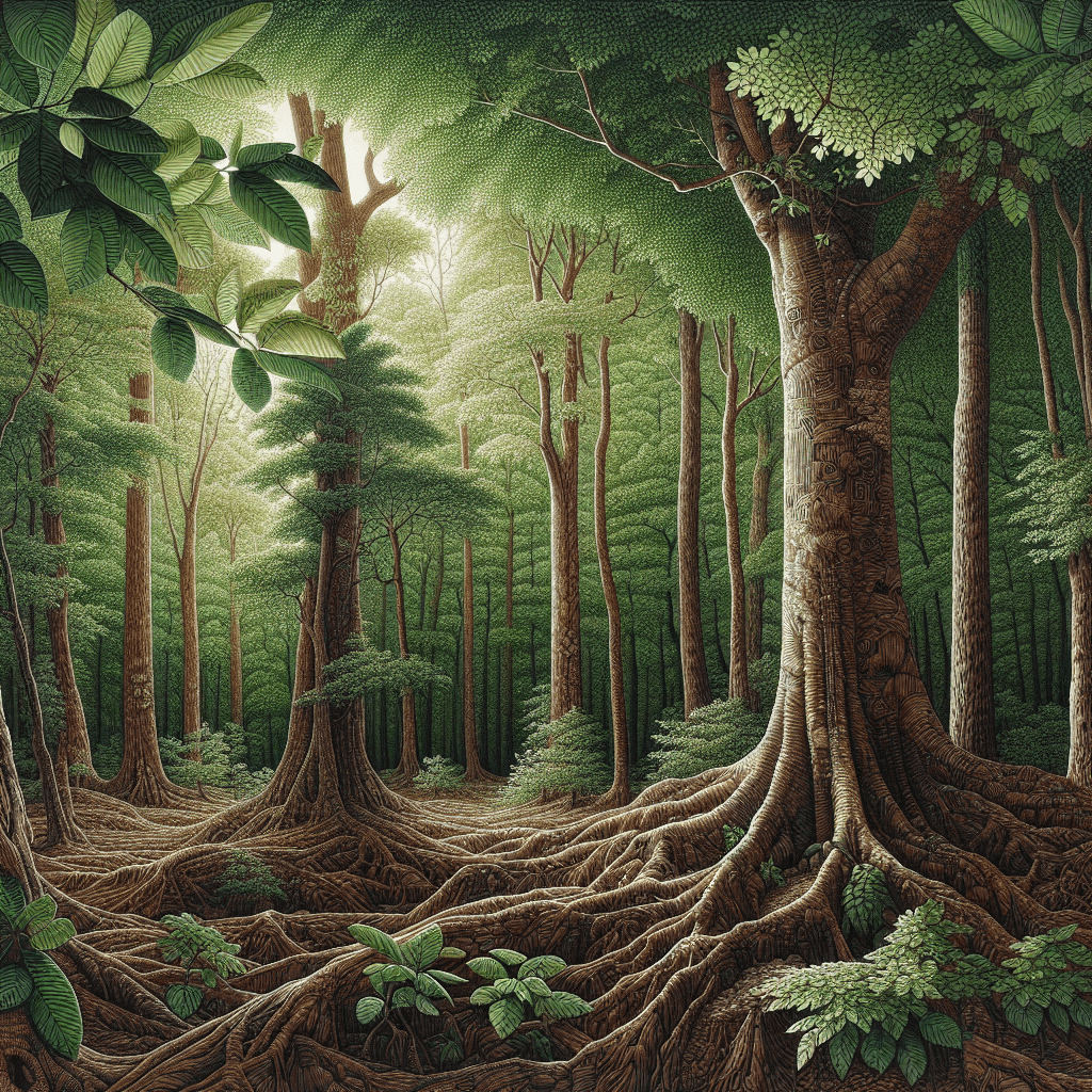 Forest Harmony Retreat Painting By Numbers Kit