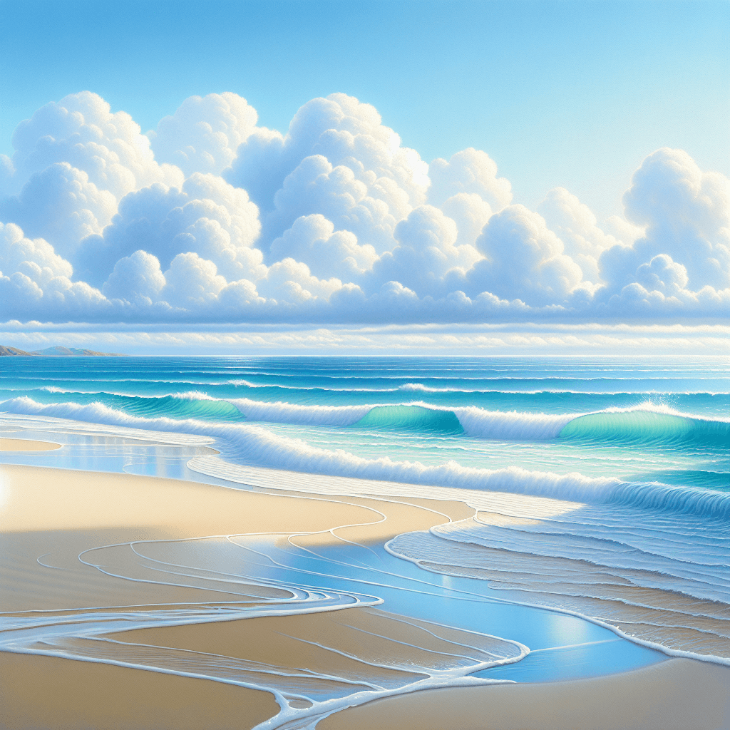 Charming Coastal Paradise Painting By Numbers Kit