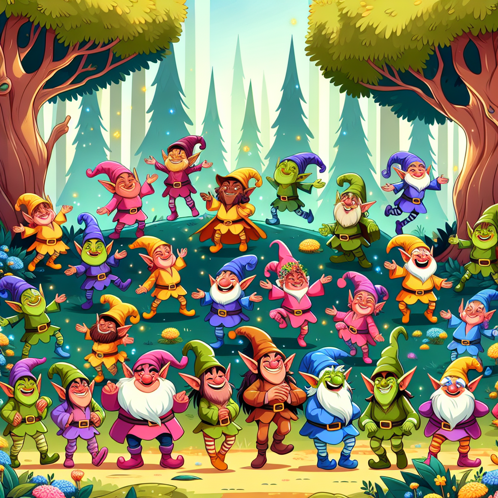 Giggling Goblins Gala Numbered Painting Kits