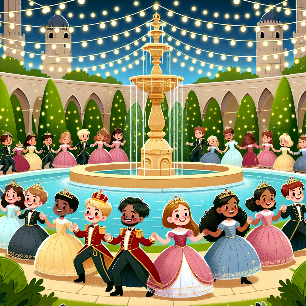 Royal Garden Ball Paint By Numbers Kits