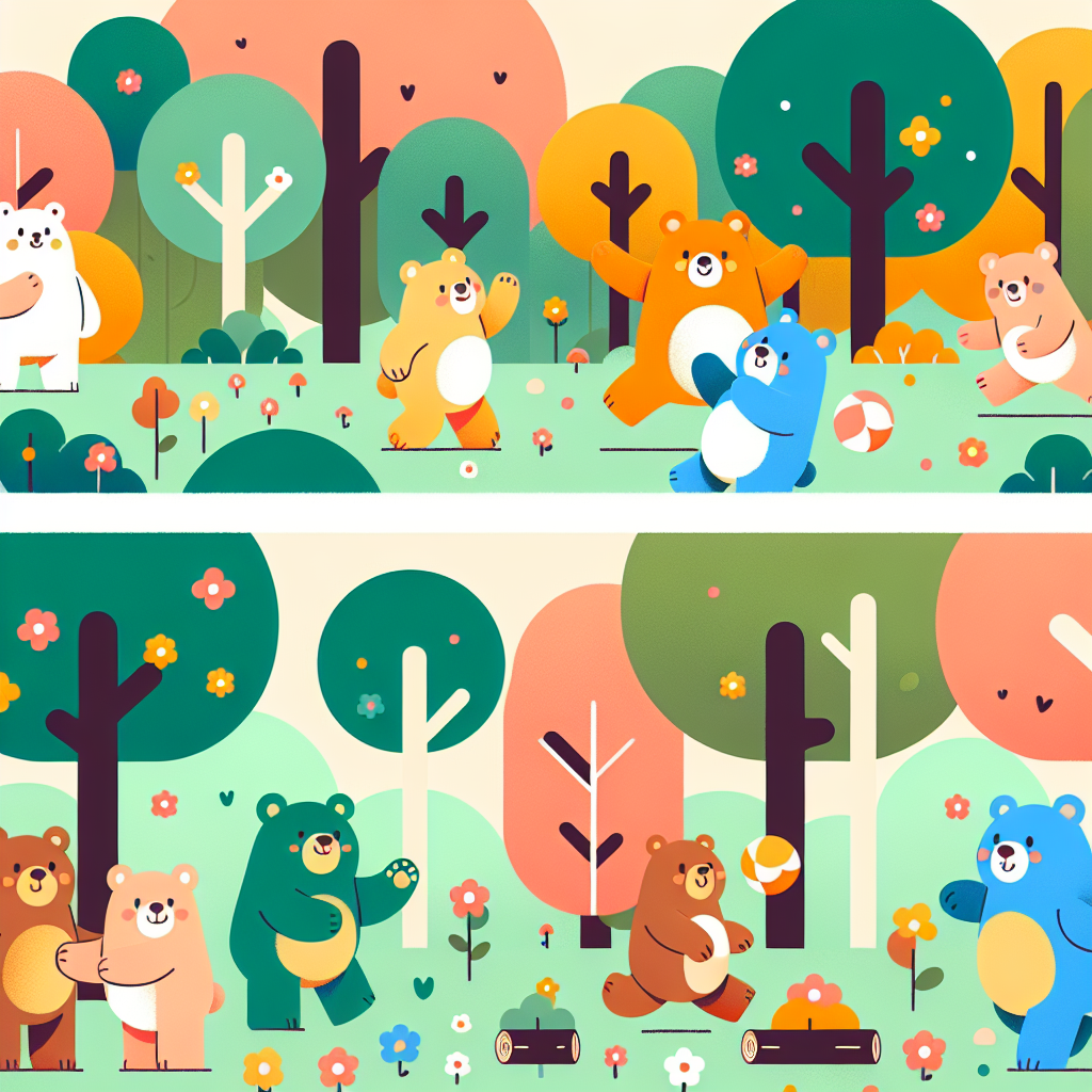 Adventure Bears DIY Paint By Numbers