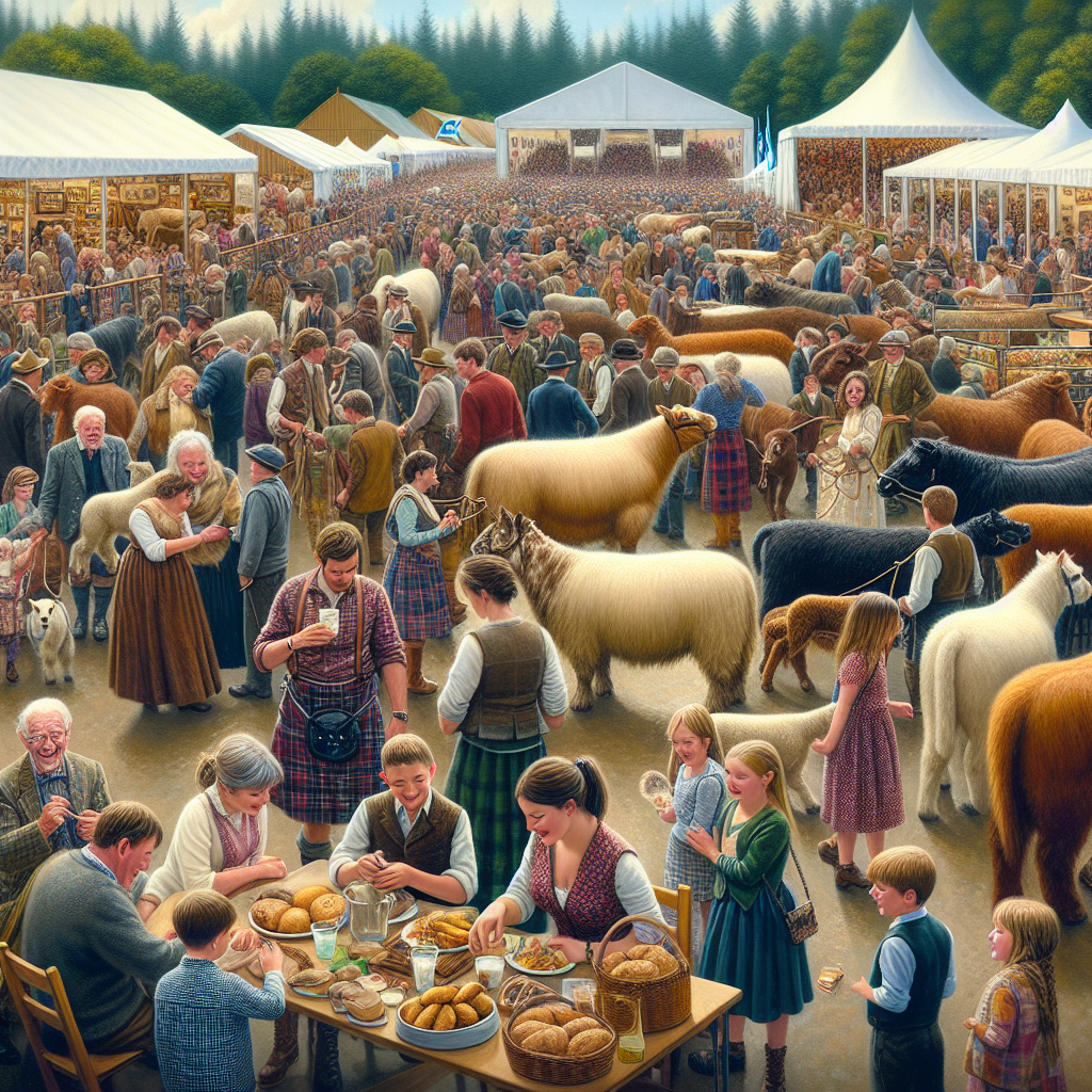 Royal Highland Show - Edinburgh, Scotland Paint By Numbers