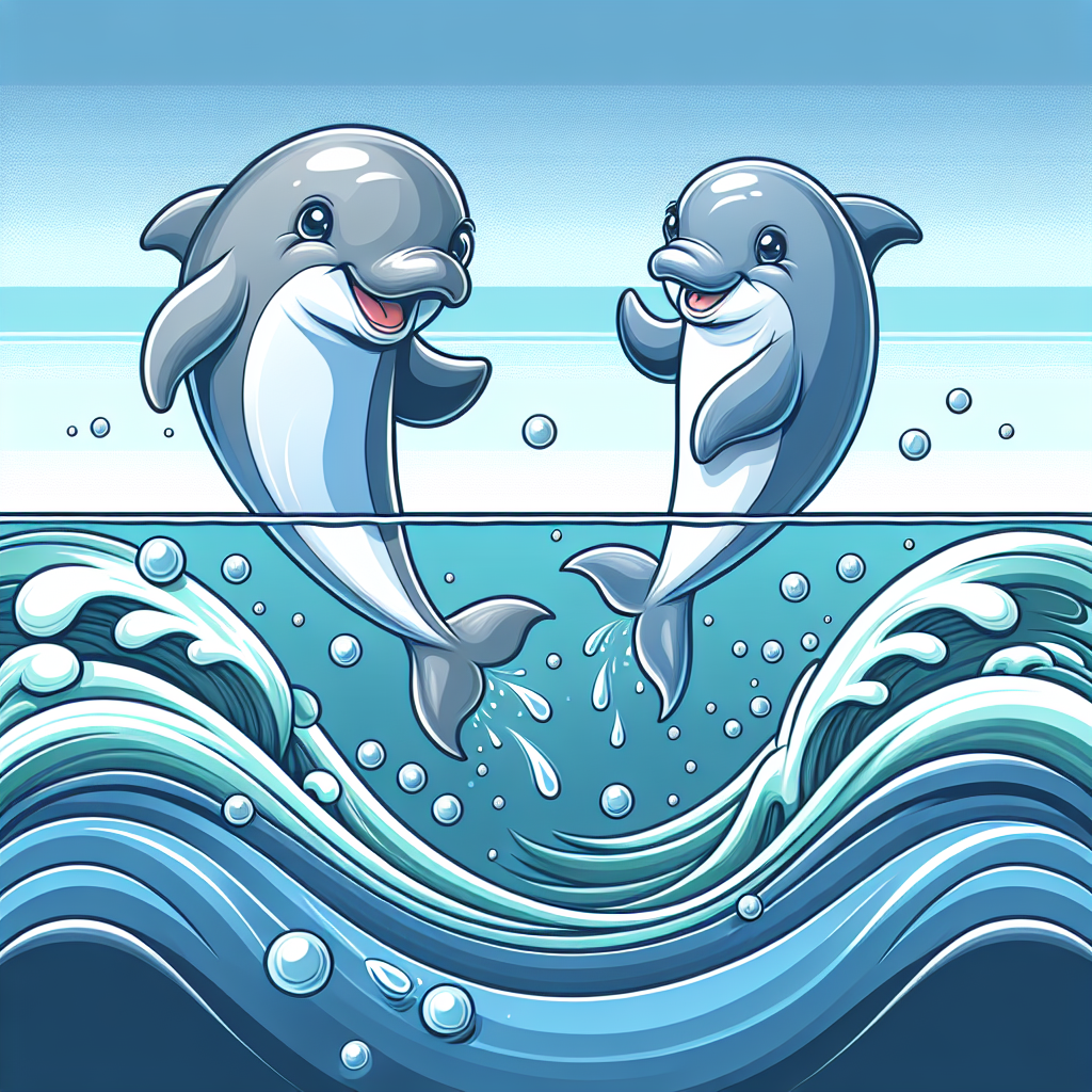 Playful Porpoises Numbered Painting Kits