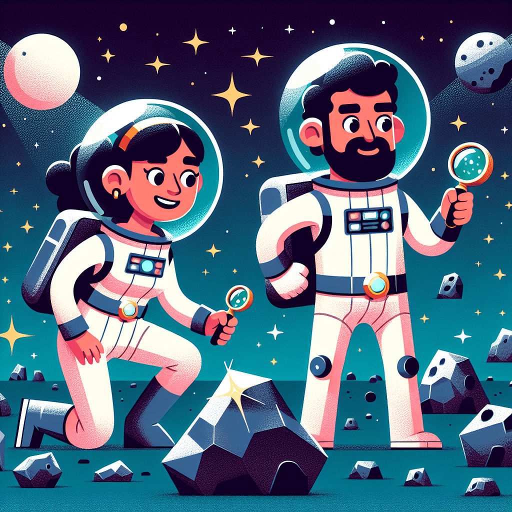 Galactic Treasure Hunters Paint By Numbers Art