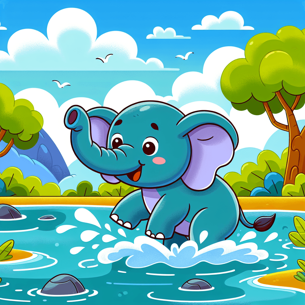 Adventurous Elephant Paint By Number