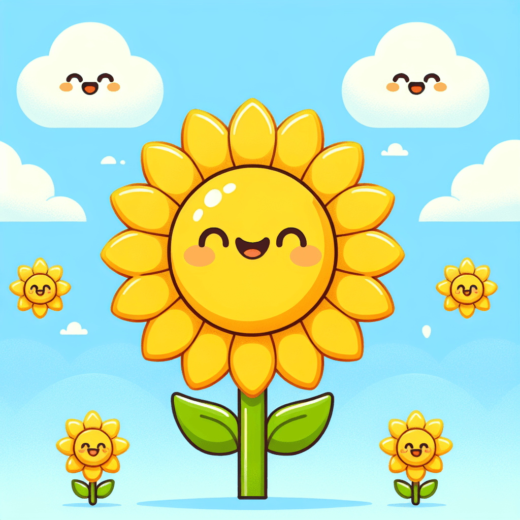 Merry Sunflower Paint By Numbers Art