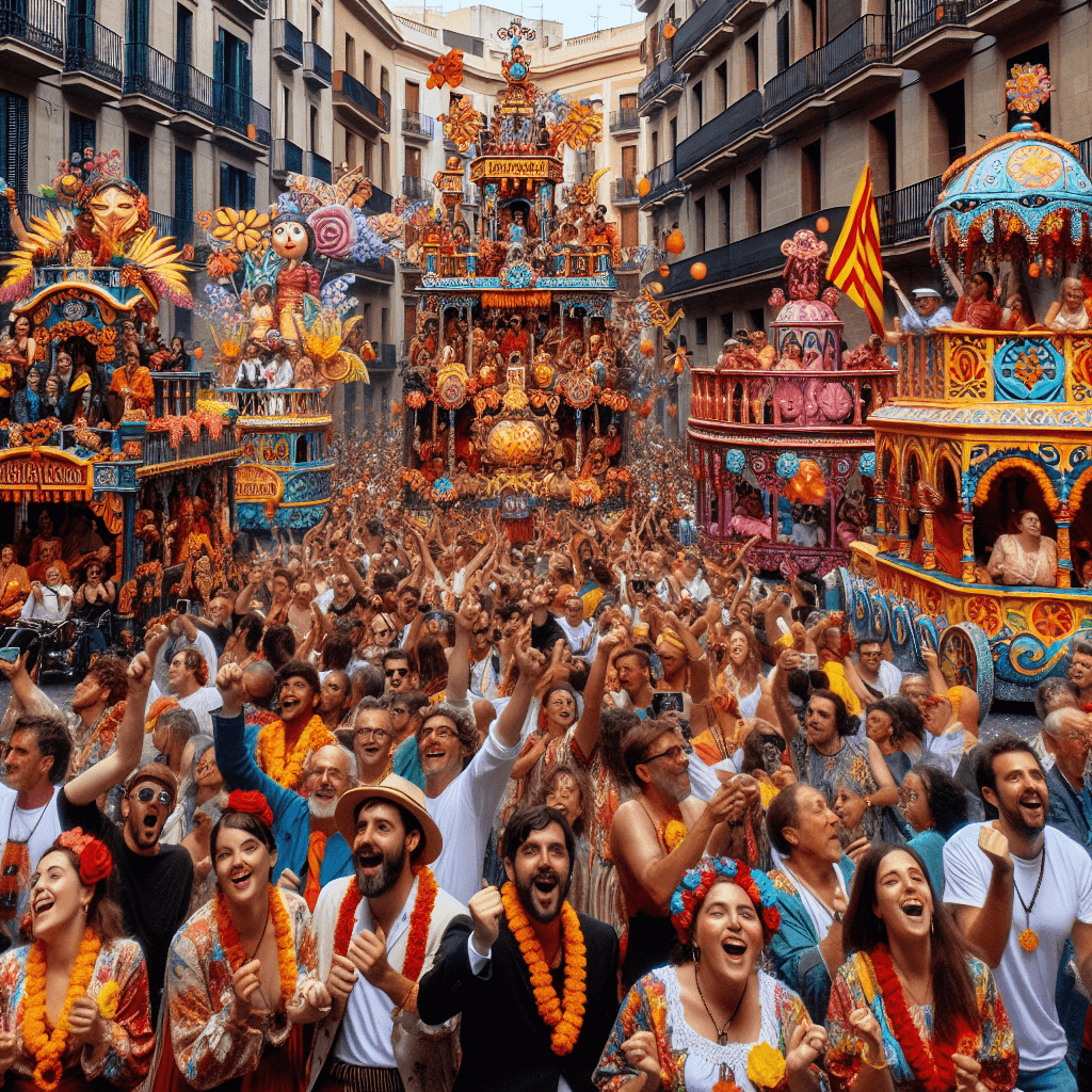 La Merce - Spain Number Painting