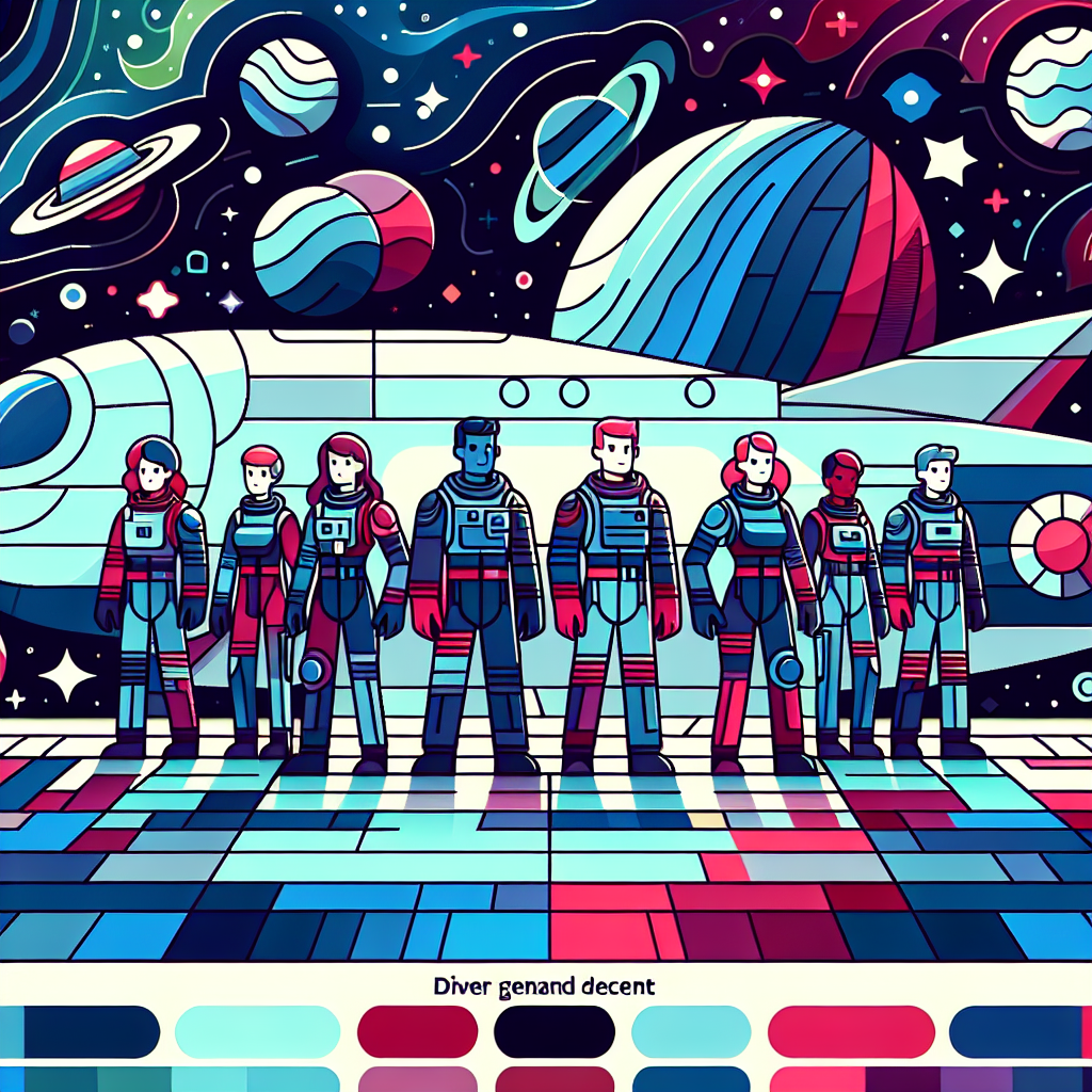 Galactic Rangers Adventure Painting Number Kit