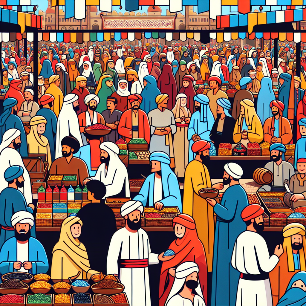 Medieval Market Magic Paint By Color
