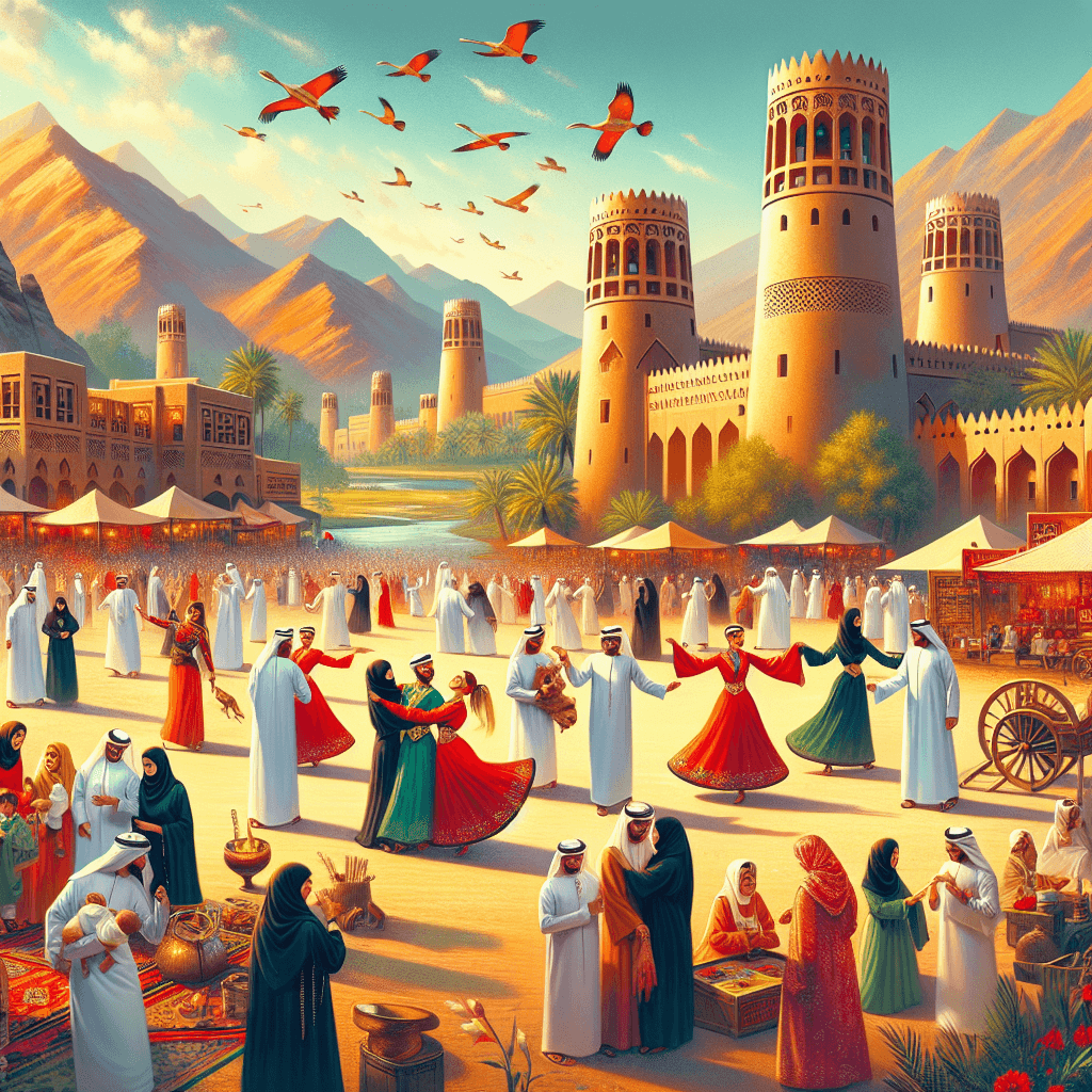 Al Ain Cultural Festival - UAE Painting By Numbers Kit